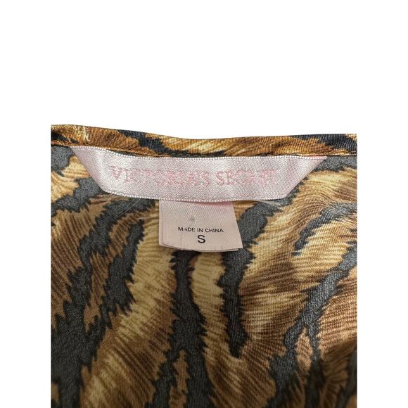 Vintage Y2K Victoria Secret Tiger Print Slip Dress Size Small - Picture 7 of 9